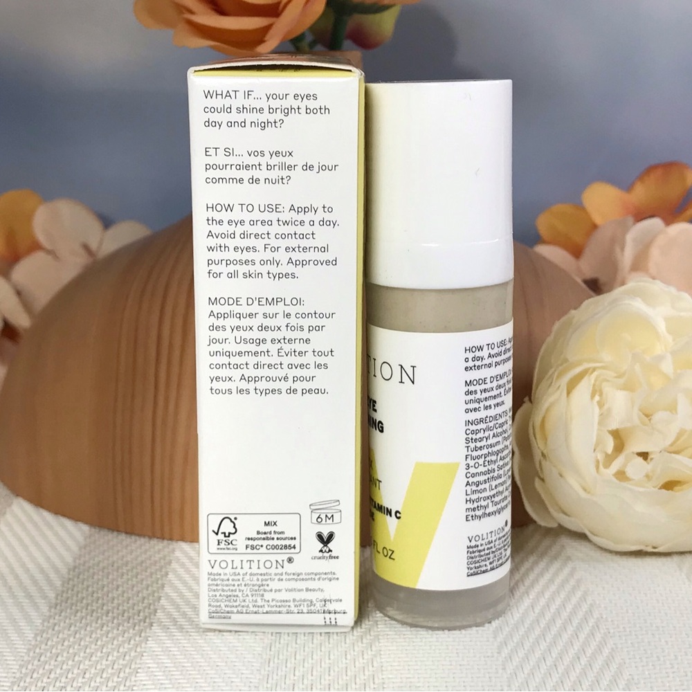 Volition Golden Eye Cream Brightening Serum Vitamin C & Niacinamide 15ml *BNIB - Picture 5 of 8